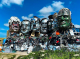 Скулптура од светските лидери направена од е-отпад