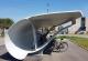 Во Данска од отпадот од ветерни турбини прават засолништа за велосипеди
