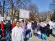 Здравствени работници протестираа пред Клинички центар и „8 Септември“ во Скопје