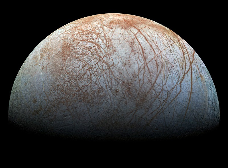 Океанот на месечината Европа на Јупитер има сол, исто како морињата на Земјата