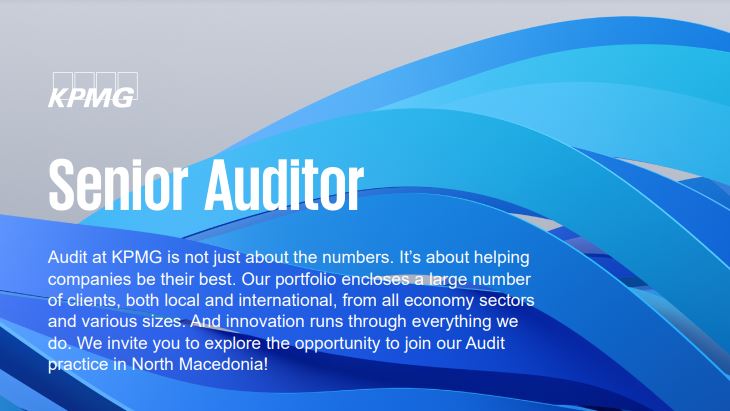 KPMG вработува Senior Auditor