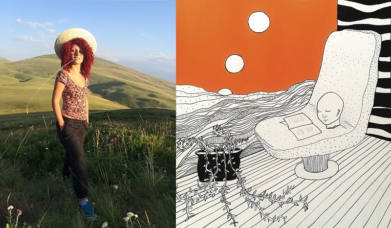 Маја Џеповска, графичарка: „Ќе станам вистинска прчла со самостојна изложба“