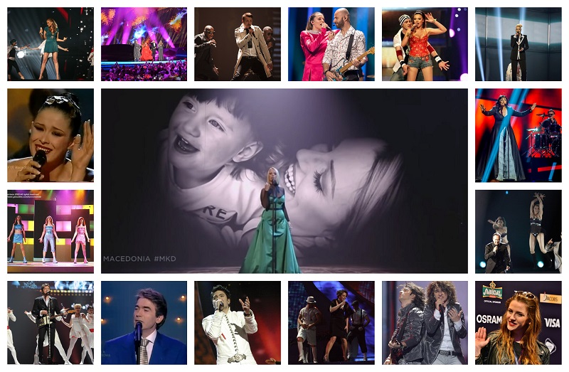Македонија на Евровизија во изминатите 20 години