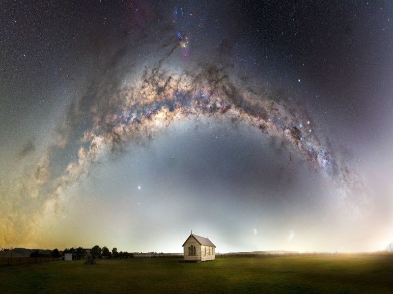 Овие прекрасни фотографии од Млечниот пат му пркосат на светлосното загадување