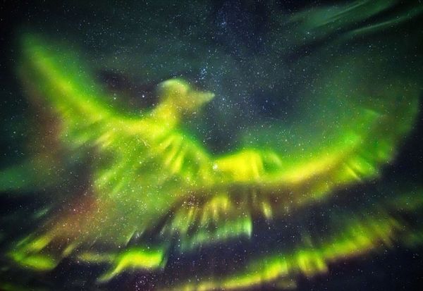 Поларната светлина приреди вистински спектакл над Исланд