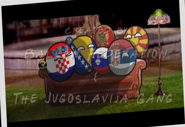 Песната од серијата „Пријатели“ приспособена во духот на поранешна Југославија