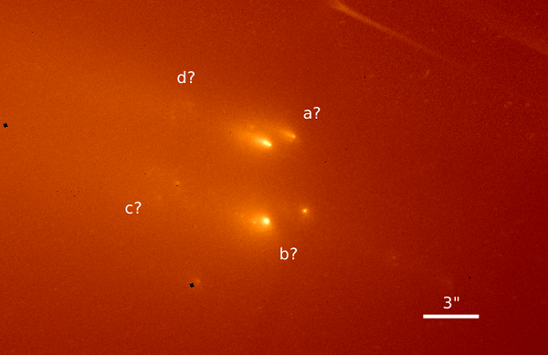 Астрономите го фотографирале распаѓањето на кометата Атлас во близина на Земјата