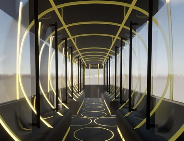 Архитект предлага нов дизајн за трамвај кој гарантира физичко дистанцирање помеѓу патниците