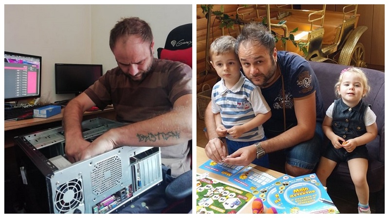 Мики Цветанов составува компјутери за ученици што немаат. Ме мотивира искреното „благодарам“ од родителите