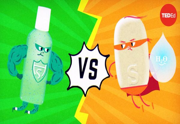 Што е подобро: сапун или средство за дезинфекција на рацете?