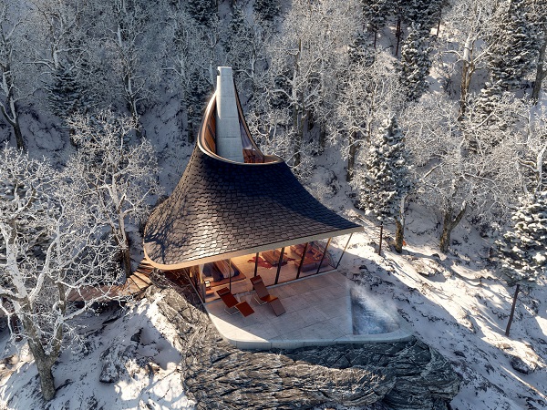 Хотел на планина во Јапонија е еден од најуникатните во светот