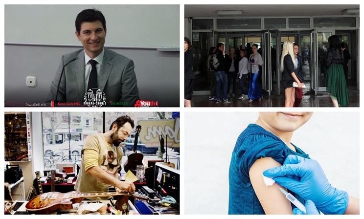 Матурантите сакаат прослава, кариерниот пат на проф. д-р Маџаров, втор живот на инструментите, вакцинација и на деца... Што истражувавме неделава?