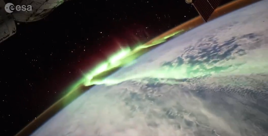 Астронаут направи прекрасно видео од поларна светлина од вселената