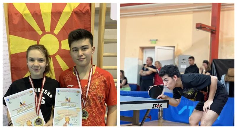 Даниел Главевски-Зхоу, балкански училиштен шампион во пинг-понг: Потребна е издржливост и посветеност