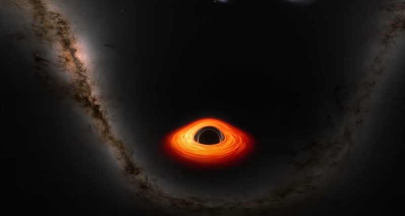 НАСА објави видео кое открива како би изгледало да се падне во црна дупка