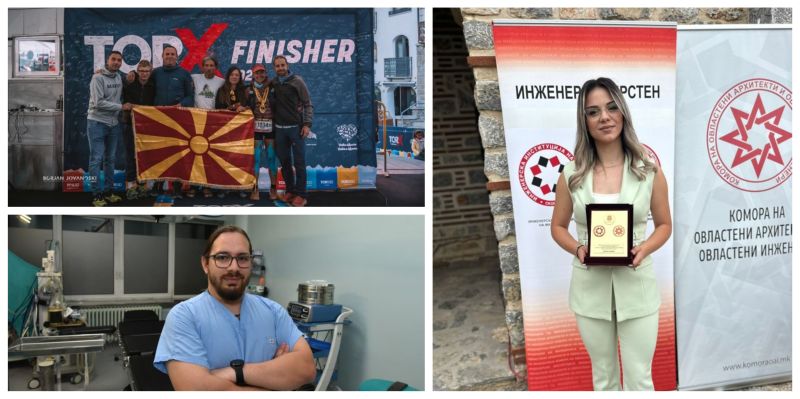 За македонските „џинови“, примената на 3Д-модели во здравството, добитничката на „Инженерски прстен“ од УКЛО... Што пишувавме неделава