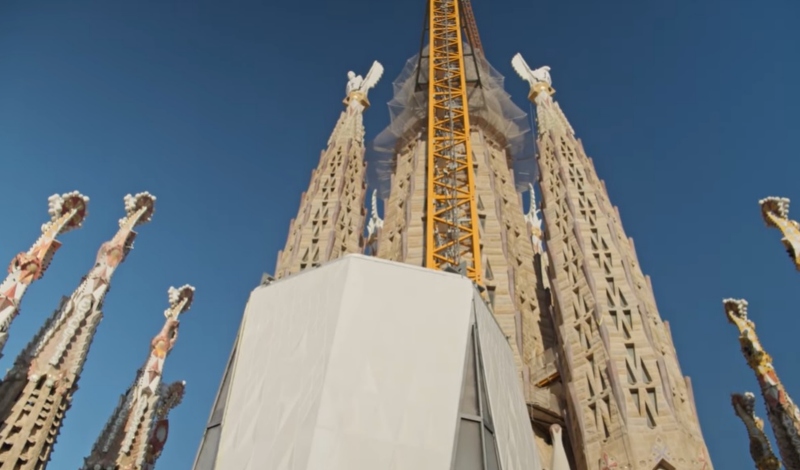 Саграда фамилија стана највисоката црква во светот со последниот додаток од 7,25 метри
