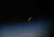 Како изгледа затемнувањето на Месечината фотографирано од Меѓународната вселенска станица?