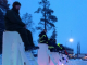 Шведскиот град Вилхелмина организира натпревар во седење на мраз за награда од 3.000 евра